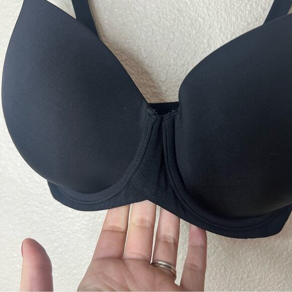 Wacoal 853281 black side smoothing t-shirt bra 30DDD - Picture 3 of 7